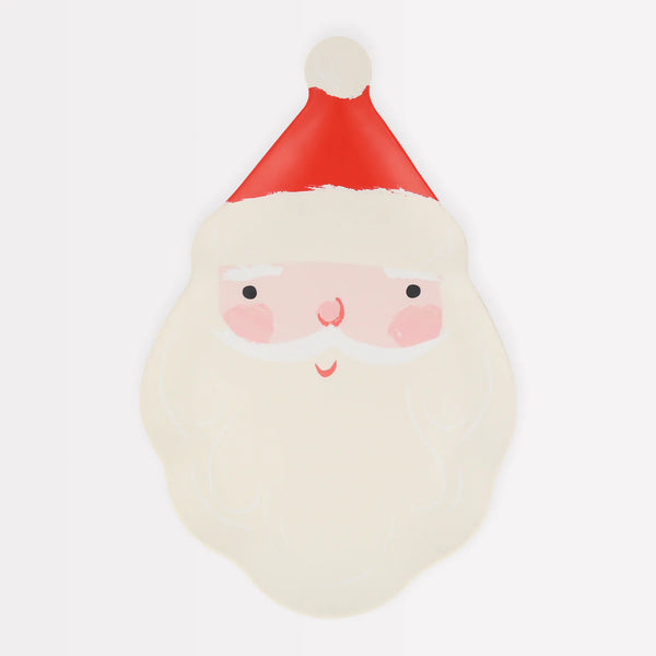 Meri Meri Melamine Santa Plate