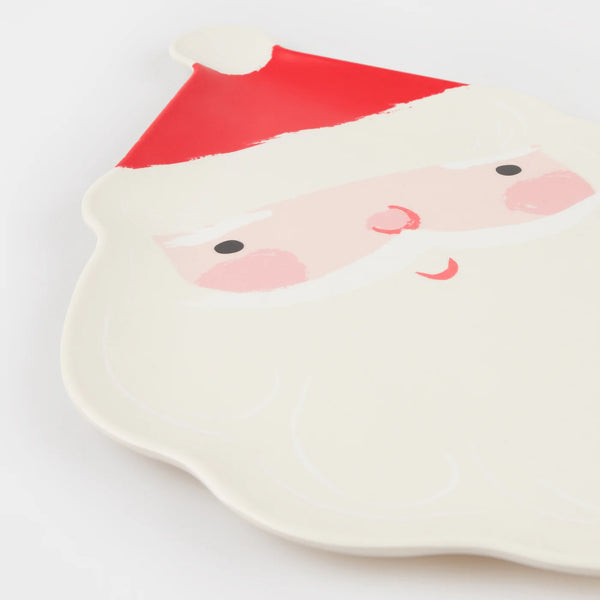 Meri Meri Melamine Santa Plate