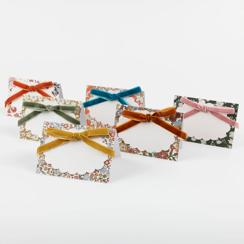 Meri Meri Meri Meri x Liberty Fall Place Cards