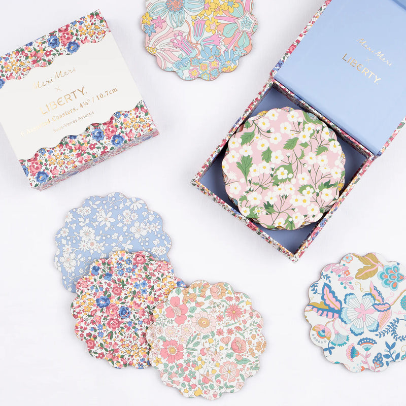 Meri Meri Meri Meri x Liberty Mixed Set Coasters