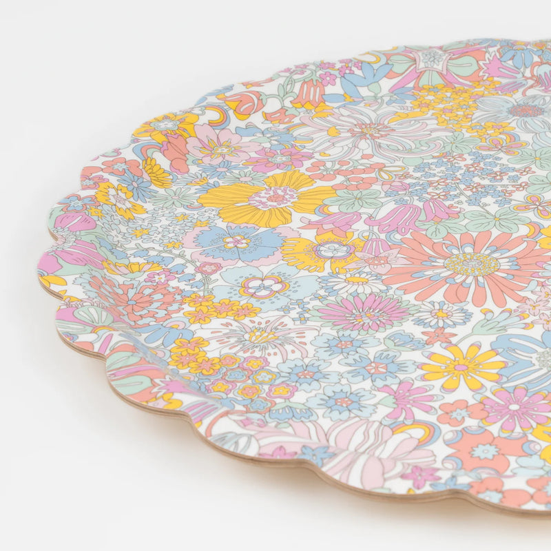 Meri Meri Meri Meri x Liberty Rainbow Garden Large Tray