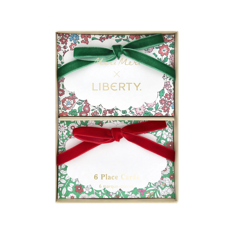 Meri Meri Meri Meri x Liberty Winter Place Cards