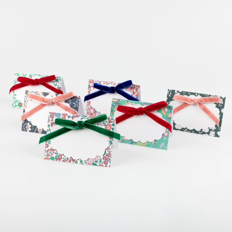 Meri Meri Meri Meri x Liberty Winter Place Cards