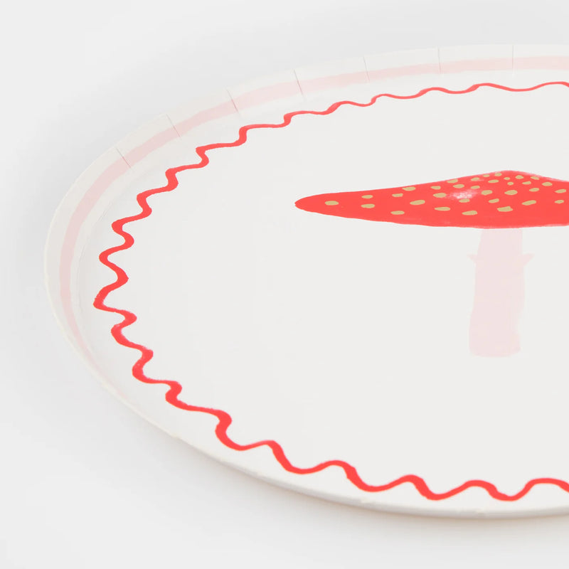 Meri Meri  Merry Mushrooms Side Plates