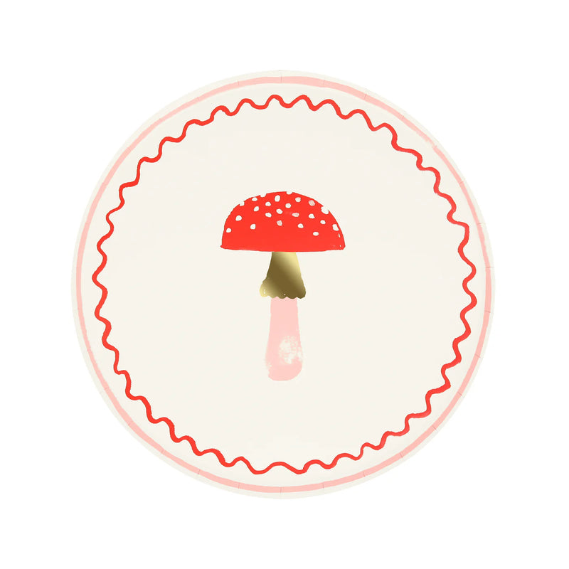 Meri Meri  Merry Mushrooms Side Plates