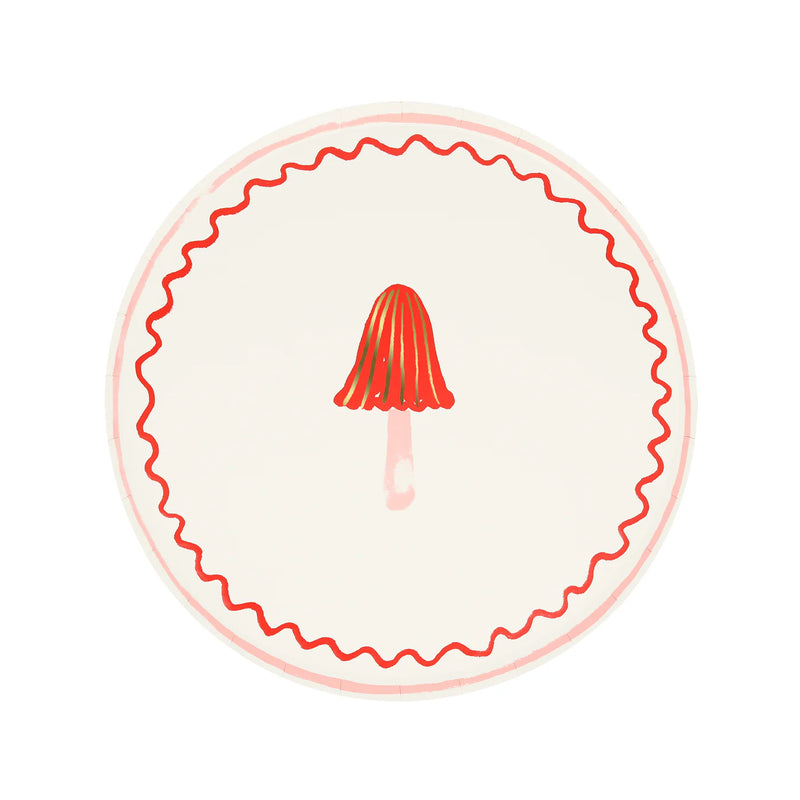 Meri Meri  Merry Mushrooms Side Plates