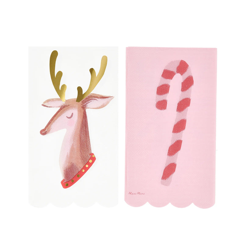 Meri Meri Mixed Christmas Icon Guest Towels
