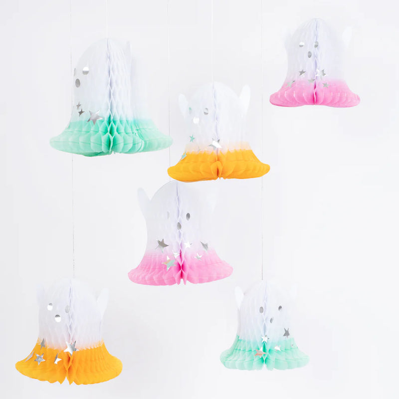 Meri Meri  Ombré Ghost Hanging Decorations