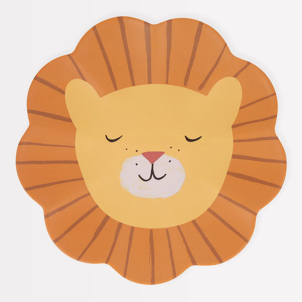 Meri Meri Reusable Lion Plate