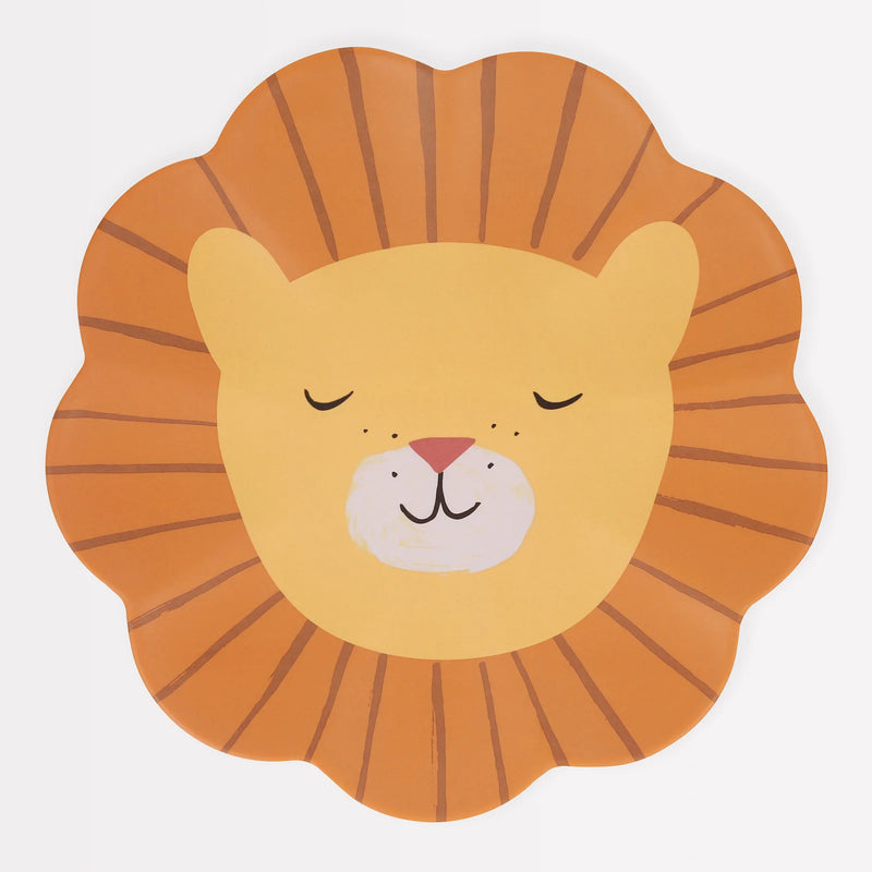 Meri Meri Reusable Lion Plate