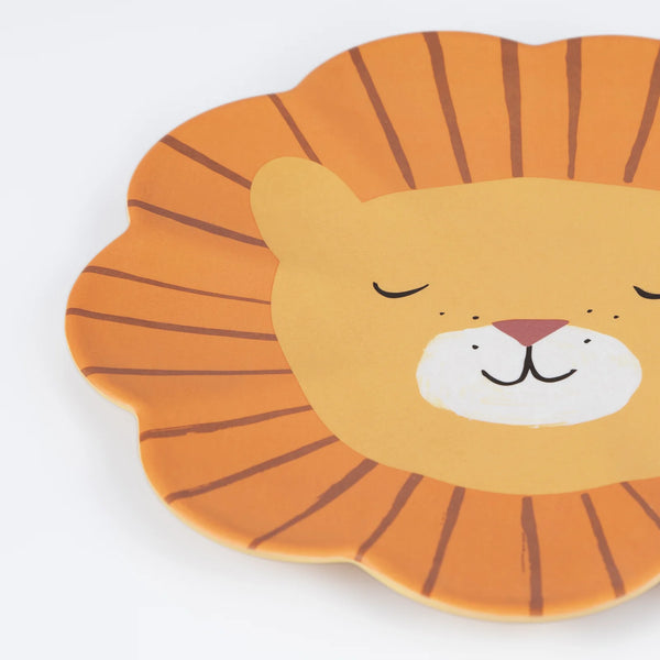 Meri Meri Reusable Lion Plate