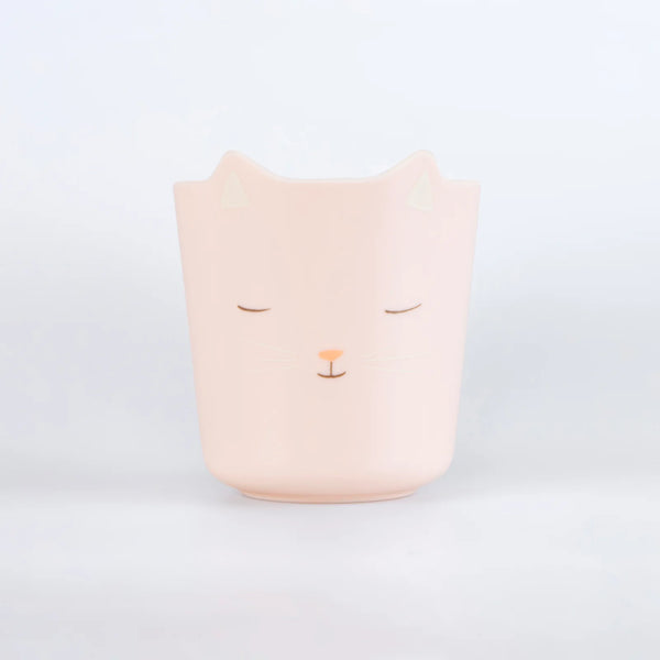 Meri Meri Reusable Pink Cat Cup