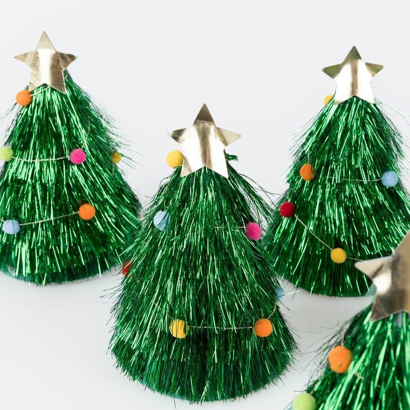 Meri Meri Tinsel Tree Party Hats