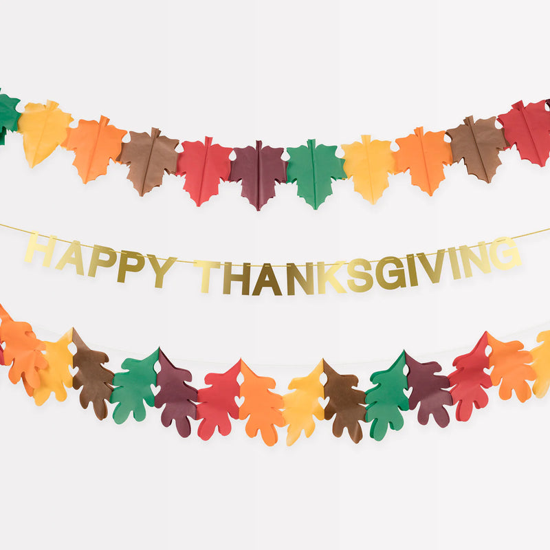 Meri Meri  Tissue Paper Thanksgiving Garland