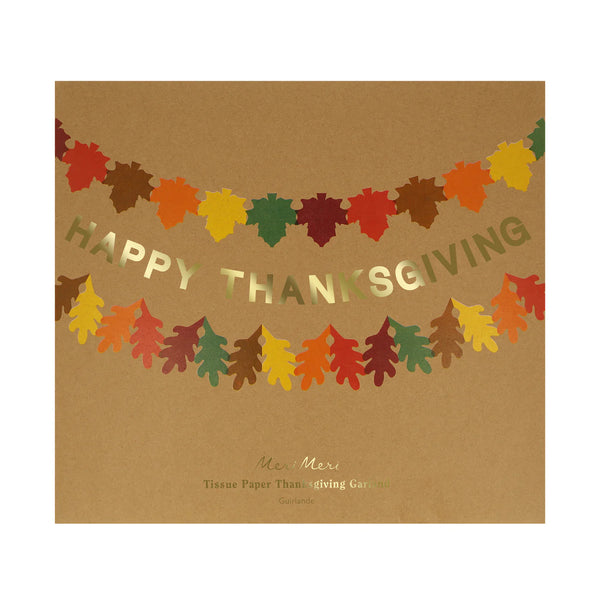 Meri Meri  Tissue Paper Thanksgiving Garland