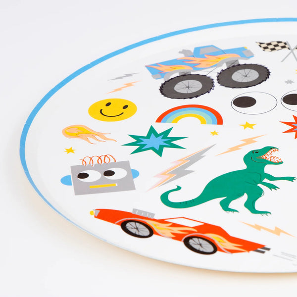 Meri Meri Toybox Icon Dinner Plates