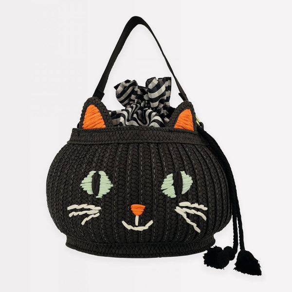 Meri Meri  Trick Or Treat Cat Basket Bag