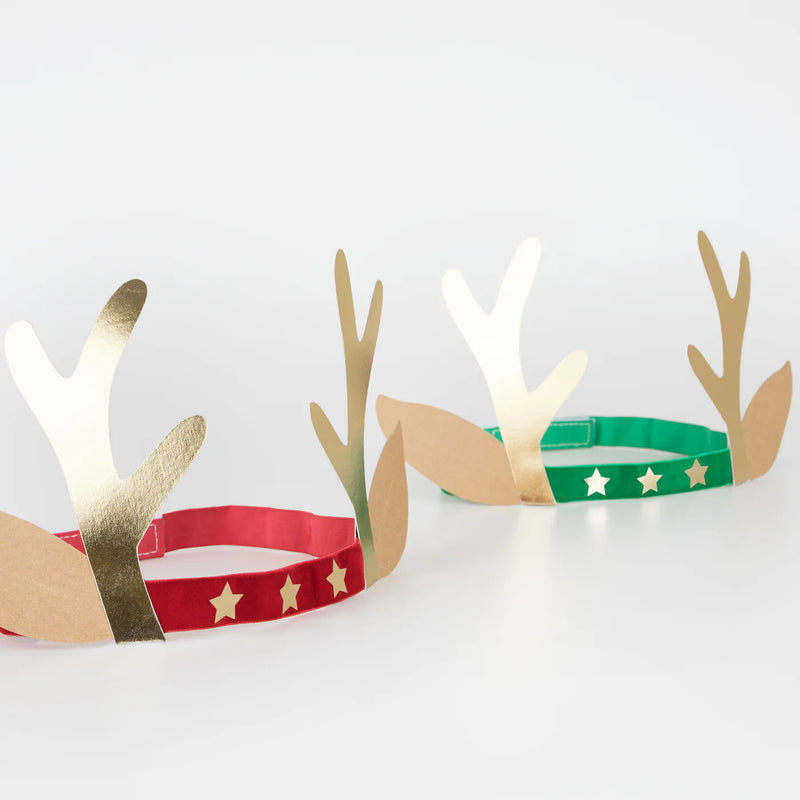 Meri Meri Velvet Antler Headbands