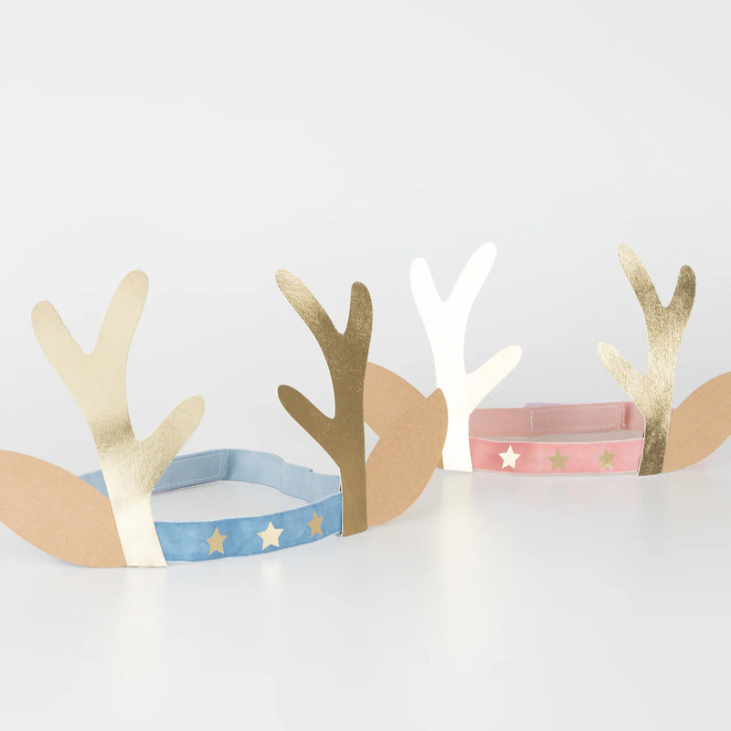 Meri Meri Velvet Antler Headbands