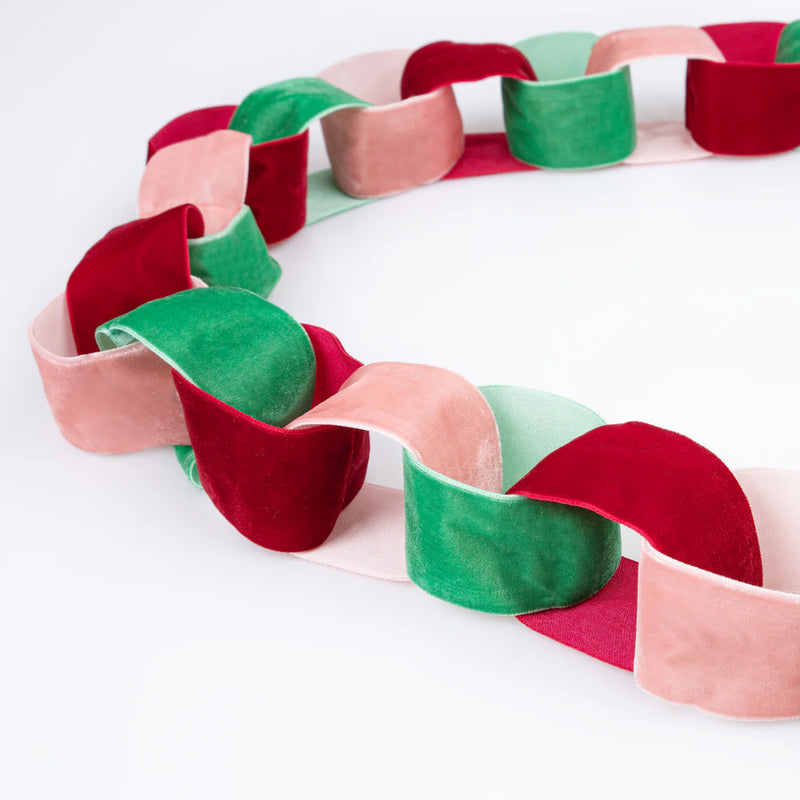 Meri Meri Velvet Chain Link Garland