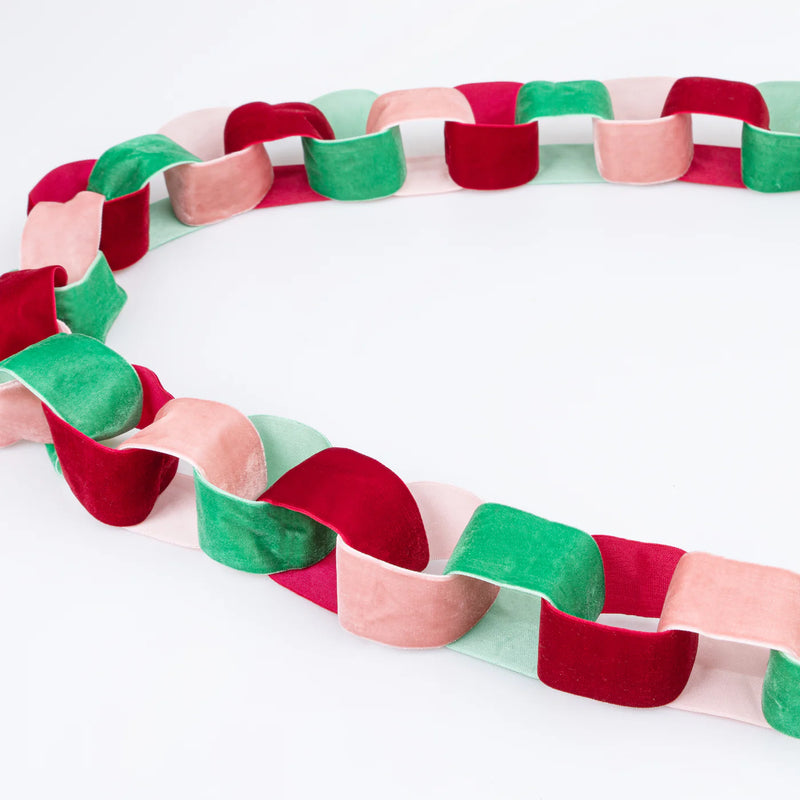 Meri Meri Velvet Chain Link Garland