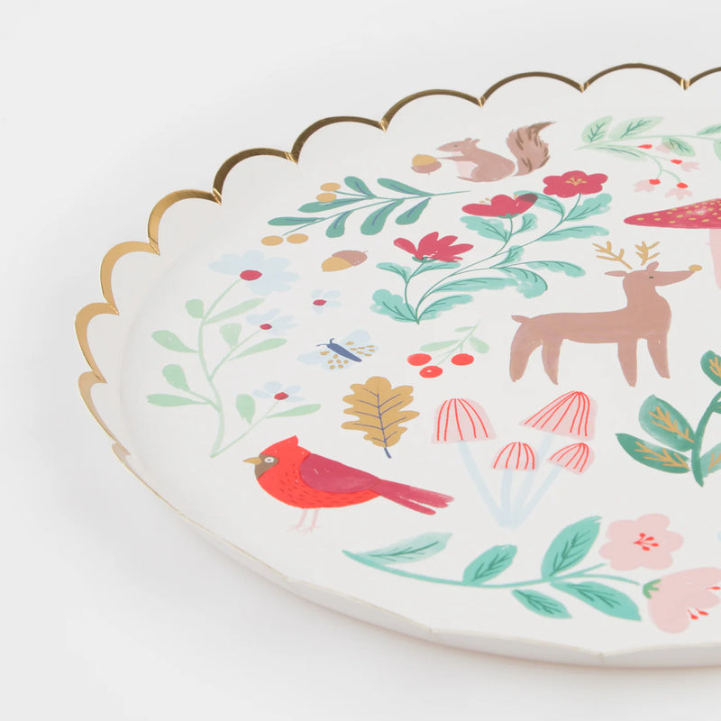 Meri Meri  Winter Woodland Dinner Plates