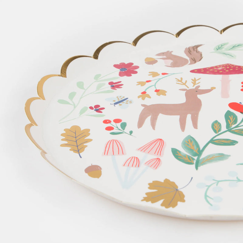 Meri Meri  Winter Woodland Side Plates