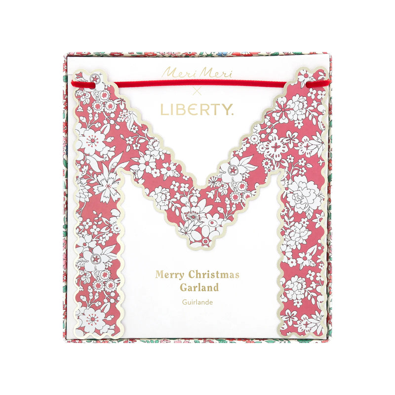 Meri Meri Meri Meri x Liberty Merry Christmas Garland Set