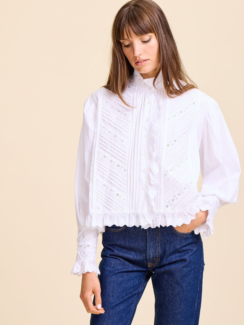 Mille Georgina Top White