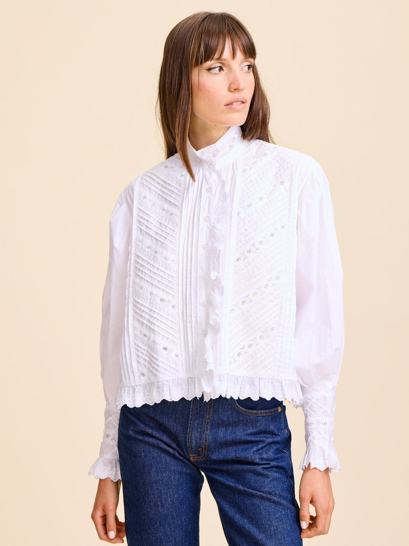 Mille Georgina Top White