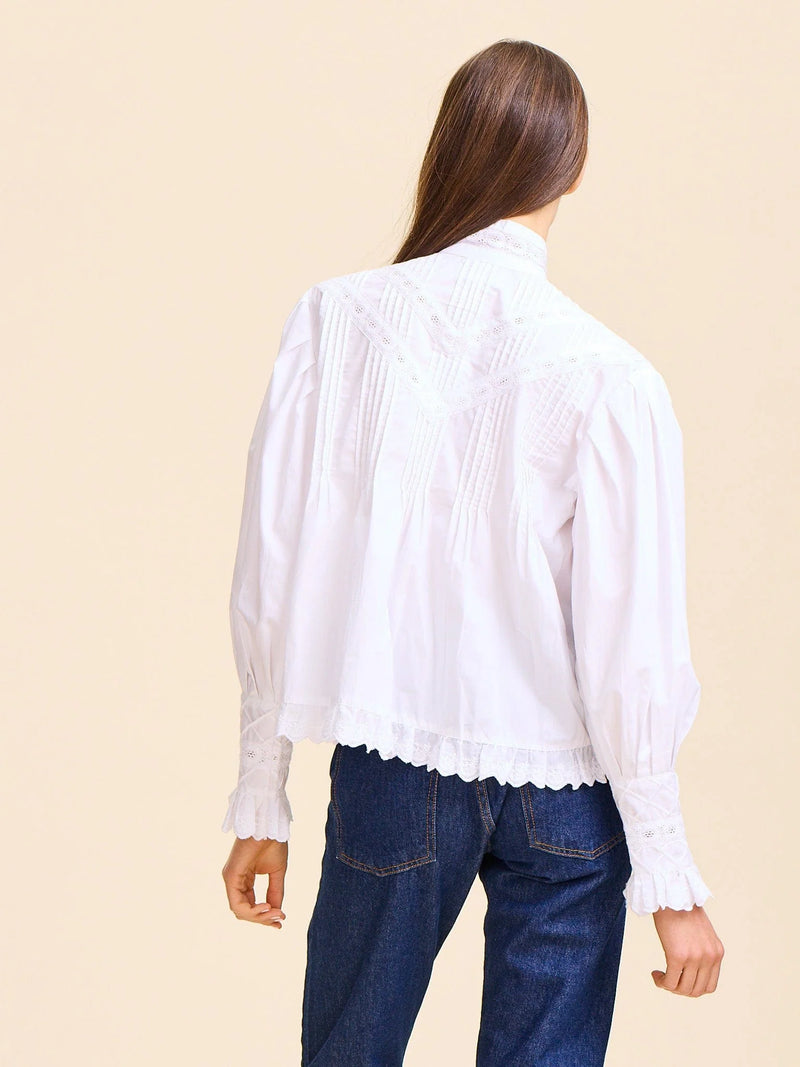 Mille Georgina Top White
