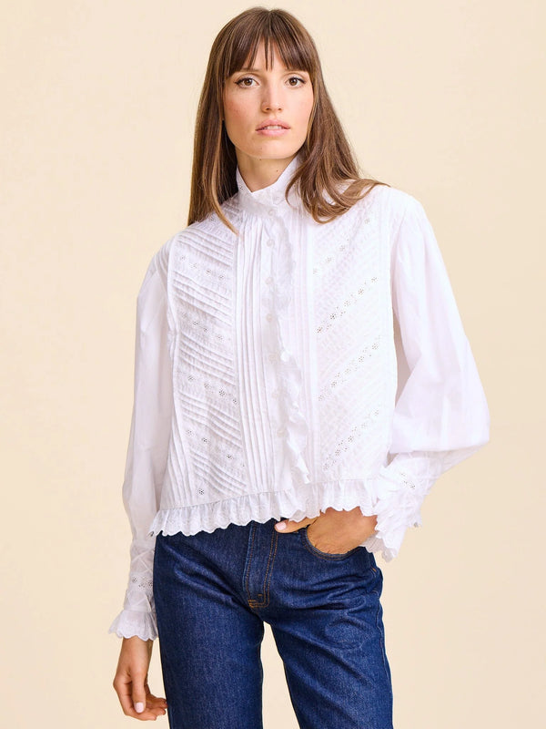 Mille Georgina Top White