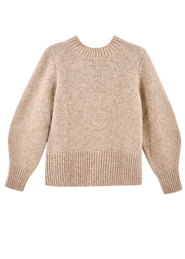 Mirth Aspen Open Side Pullover in Camel