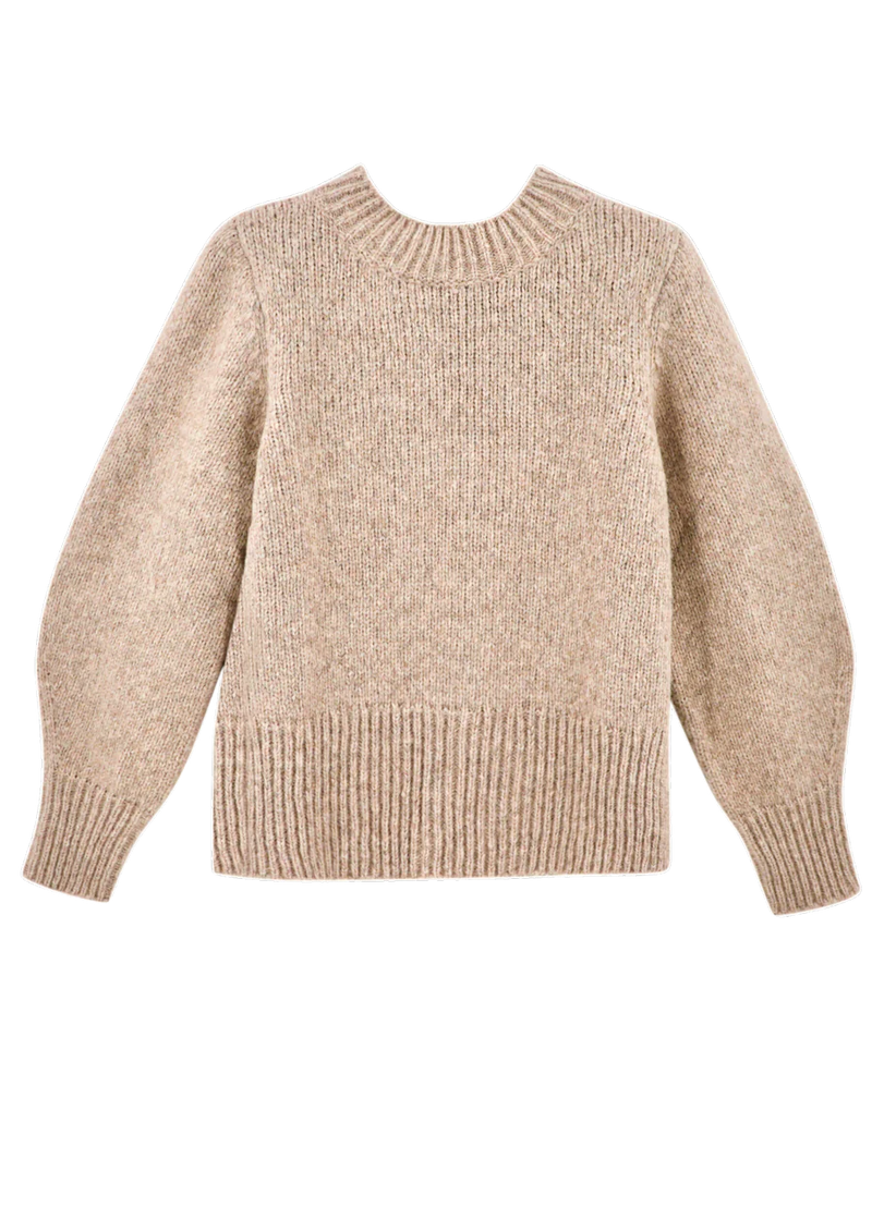 Mirth Aspen Open Side Pullover in Camel