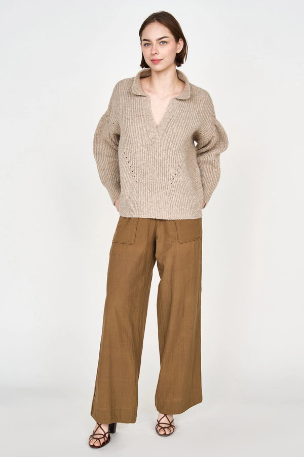 Mirth Jackson Sweater in Camel