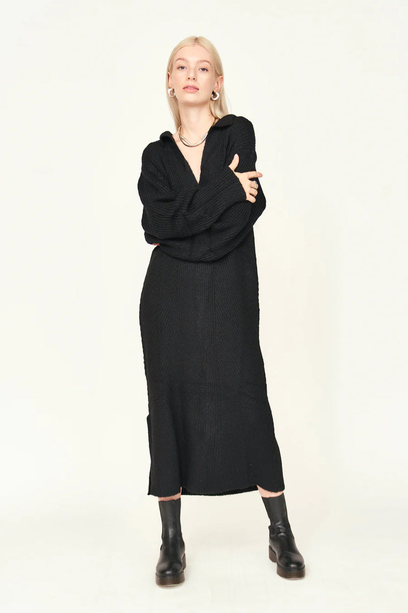 Mirth Jaskson Sweater Dress in Black