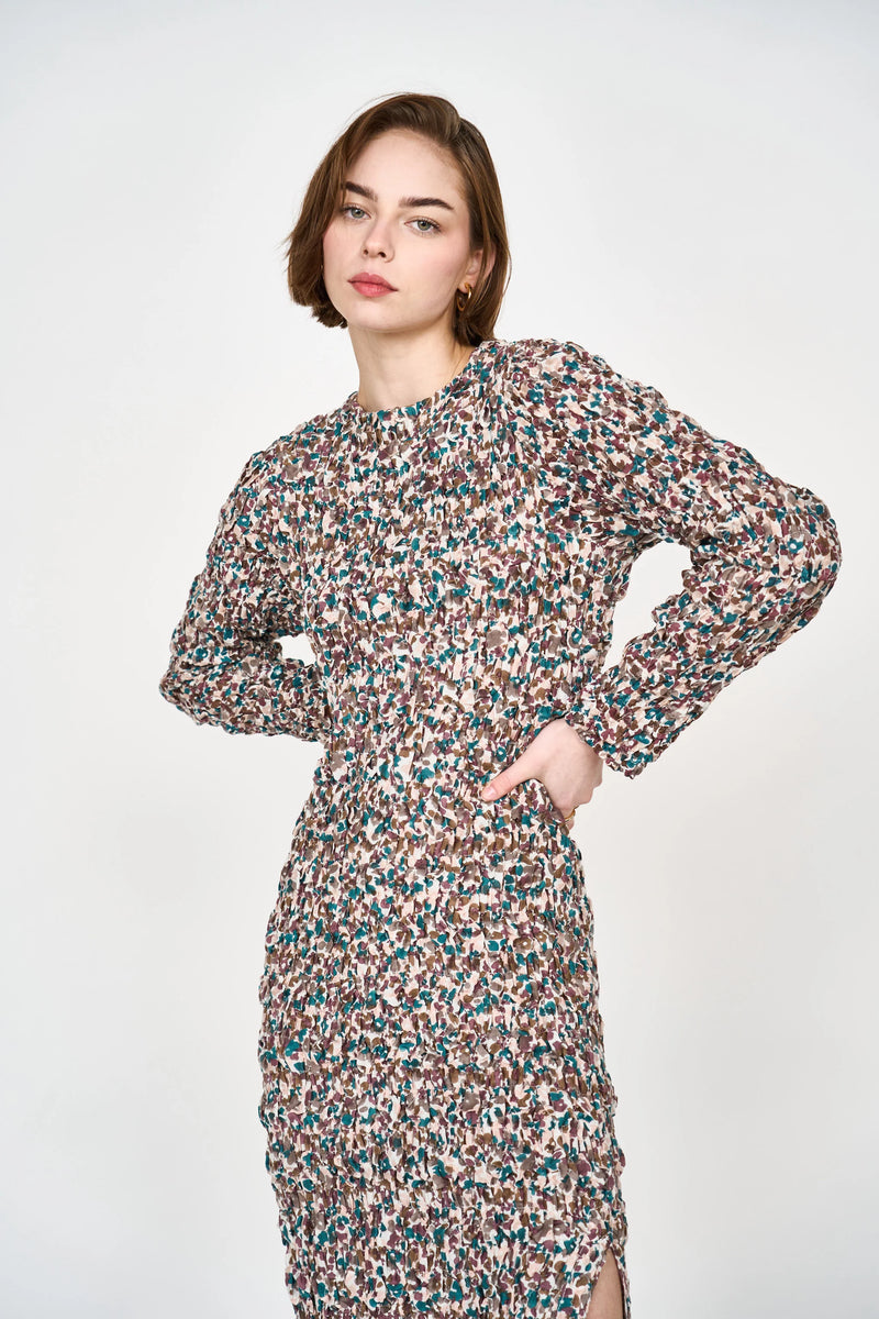 Mirth Shoreditch Dress in Amaryllis