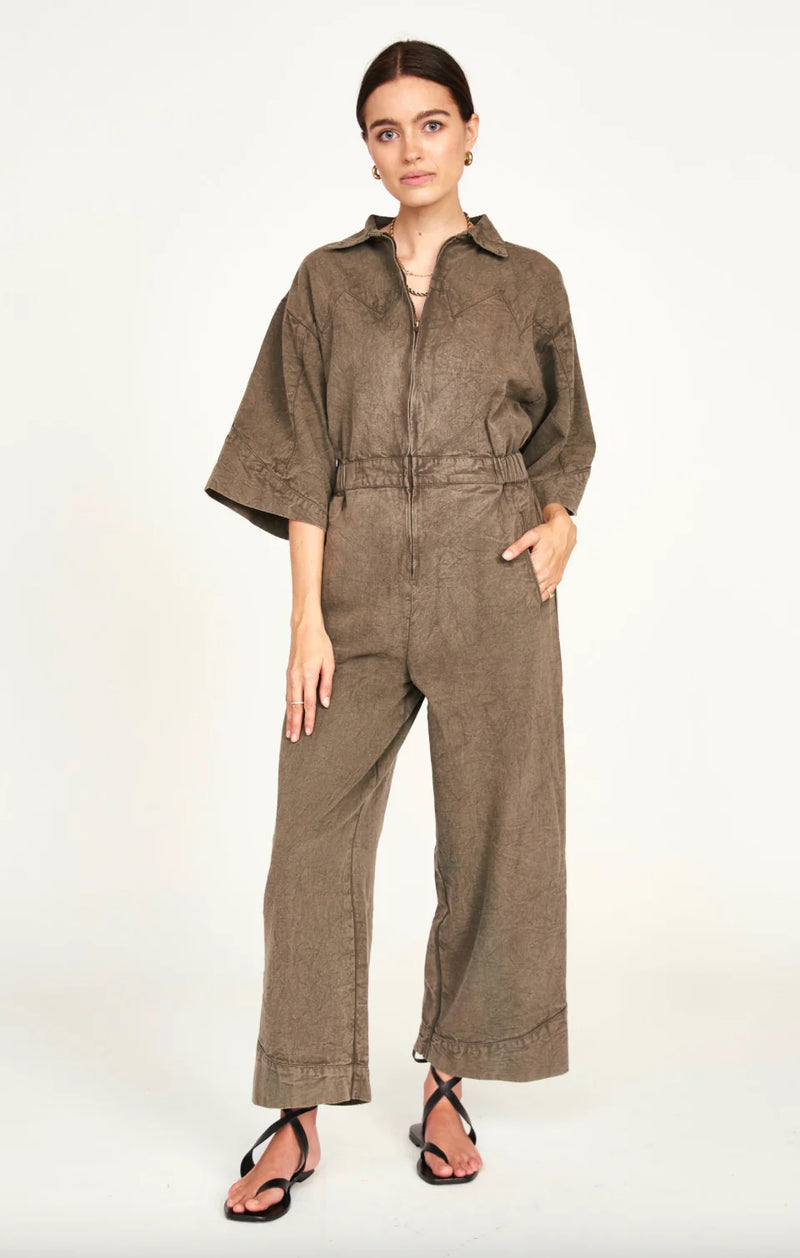 Mirth Terlingua Jumpsuit in Cavern Canvas