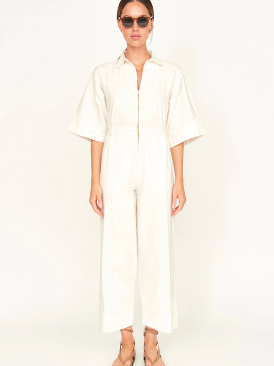 Mirth Terlingua Jumpsuit in Salt
