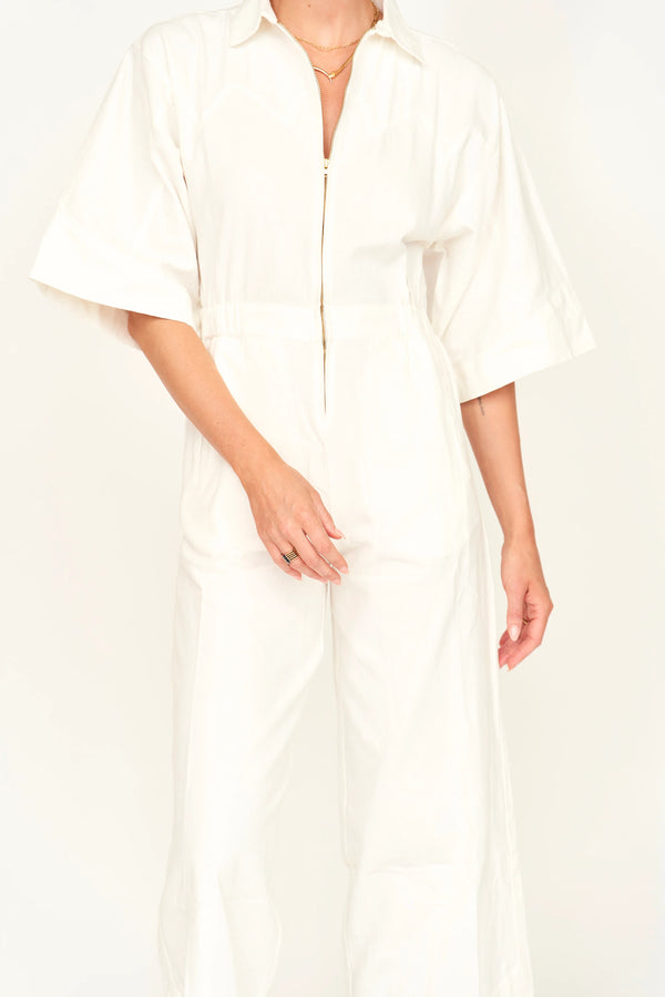 Mirth Terlingua Jumpsuit in Salt