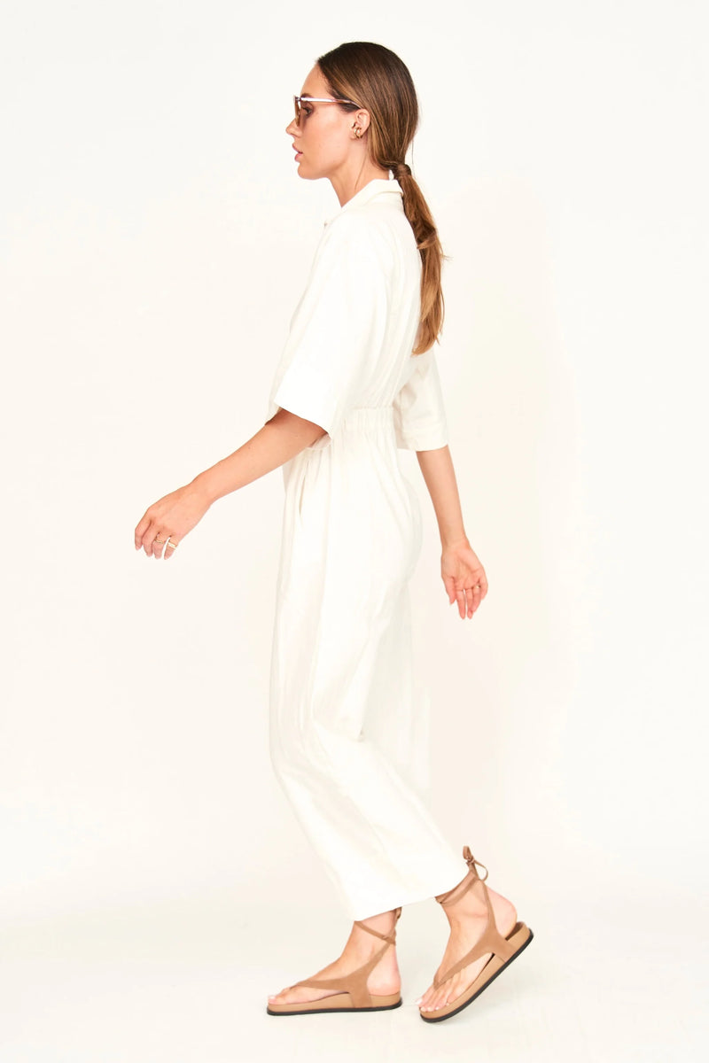 Mirth Terlingua Jumpsuit in Salt