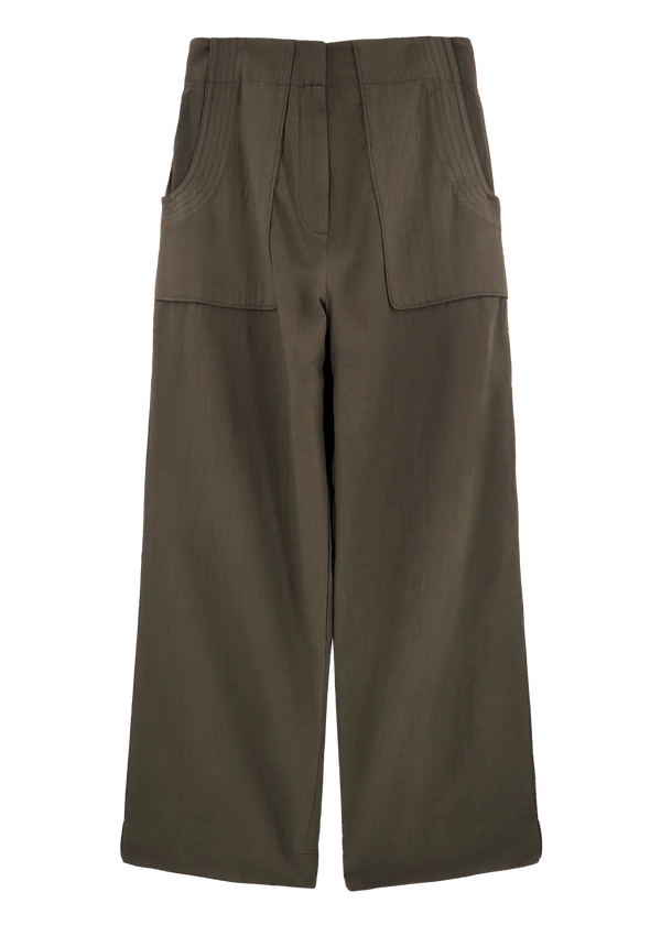 Mirth Tivot Pant in Black Olive