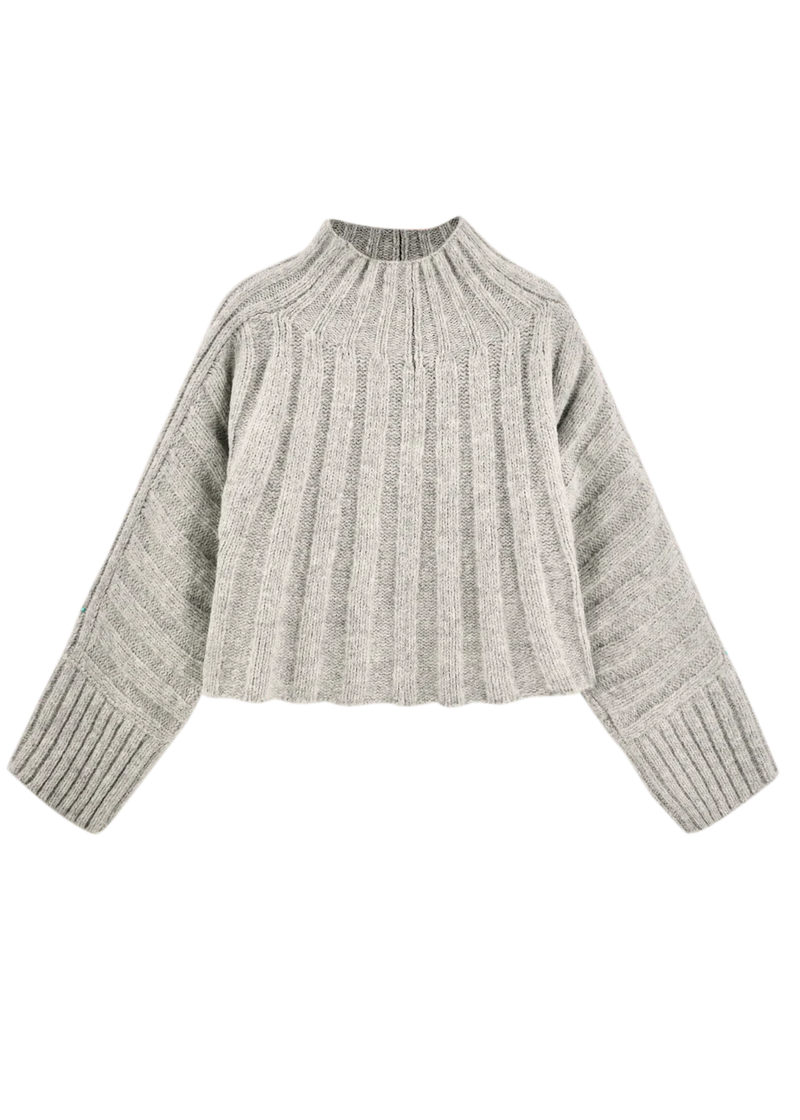 Mirth Winslow Sweater in Dove Grey