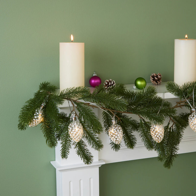 MoMA Design Store LED String Lights-Pinecone