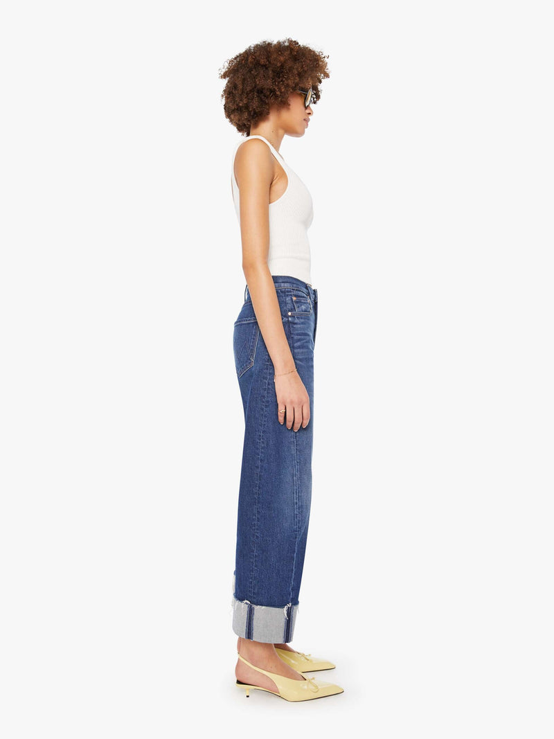 Mother The Half-Pipe Ankle Cuff Fray Perfectly Imperfect