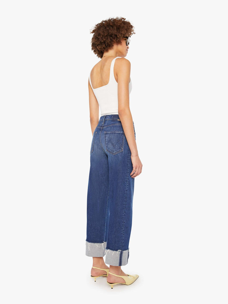 Mother The Half-Pipe Ankle Cuff Fray Perfectly Imperfect