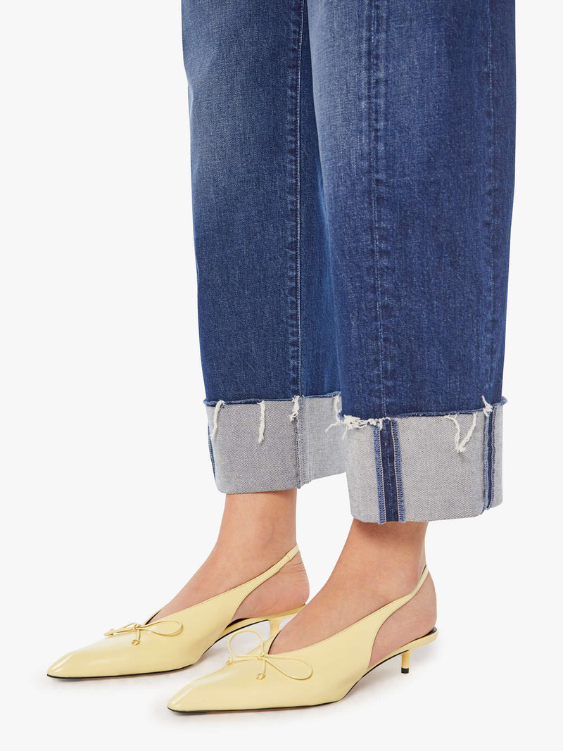 Mother The Half-Pipe Ankle Cuff Fray Perfectly Imperfect
