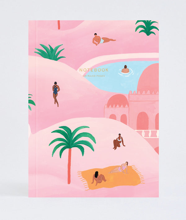 The Wrap Desert Oasis Layflat Notebook