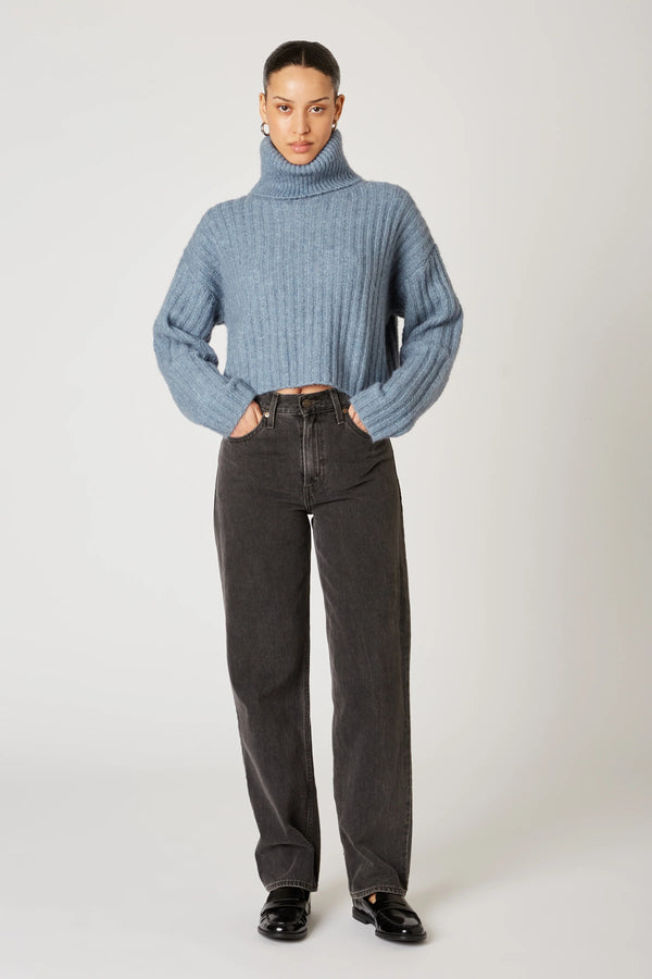 NIA Bruni Sweater Stone Blue