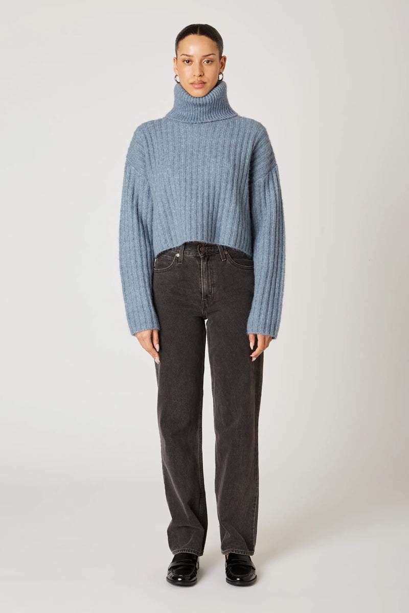 NIA Bruni Sweater Stone Blue